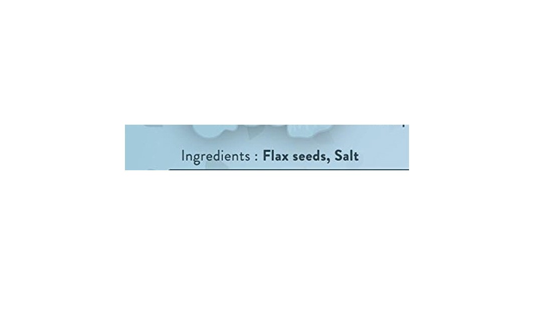 Raw Essentials Flax Seeds Roasted & Salted    Pack  400 grams